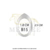 Silver925 case B15