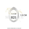 Silver925 case B25