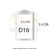 Silver925 case D16