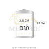 Silver925 case D30