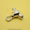 หยดน้ำมีสปริง No2 (แบบไม่หมุน) MeedeeJewelry