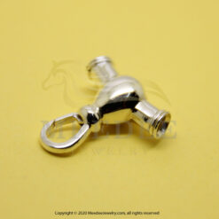 หยดน้ำมีสปริง No2 (แบบไม่หมุน) MeedeeJewelry