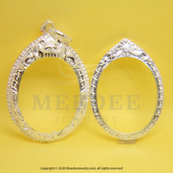 กรอบพระกึ่งตลับ meedee jewelry