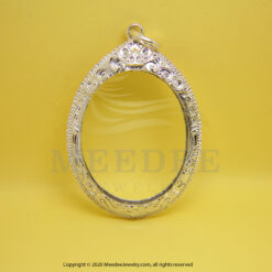 กรอบพระกึ่งตลับ meedee jewelry