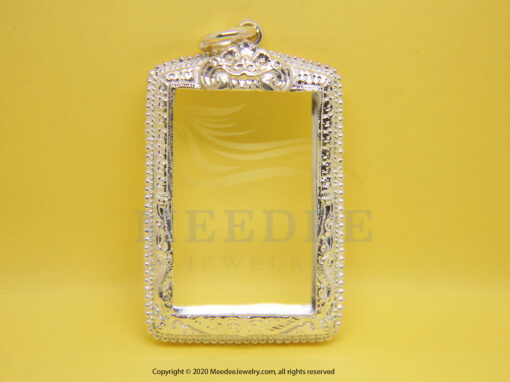 กรอบพระกึ่งตลับ meedee jewelry