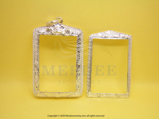 กรอบพระกึ่งตลับ meedee jewelry